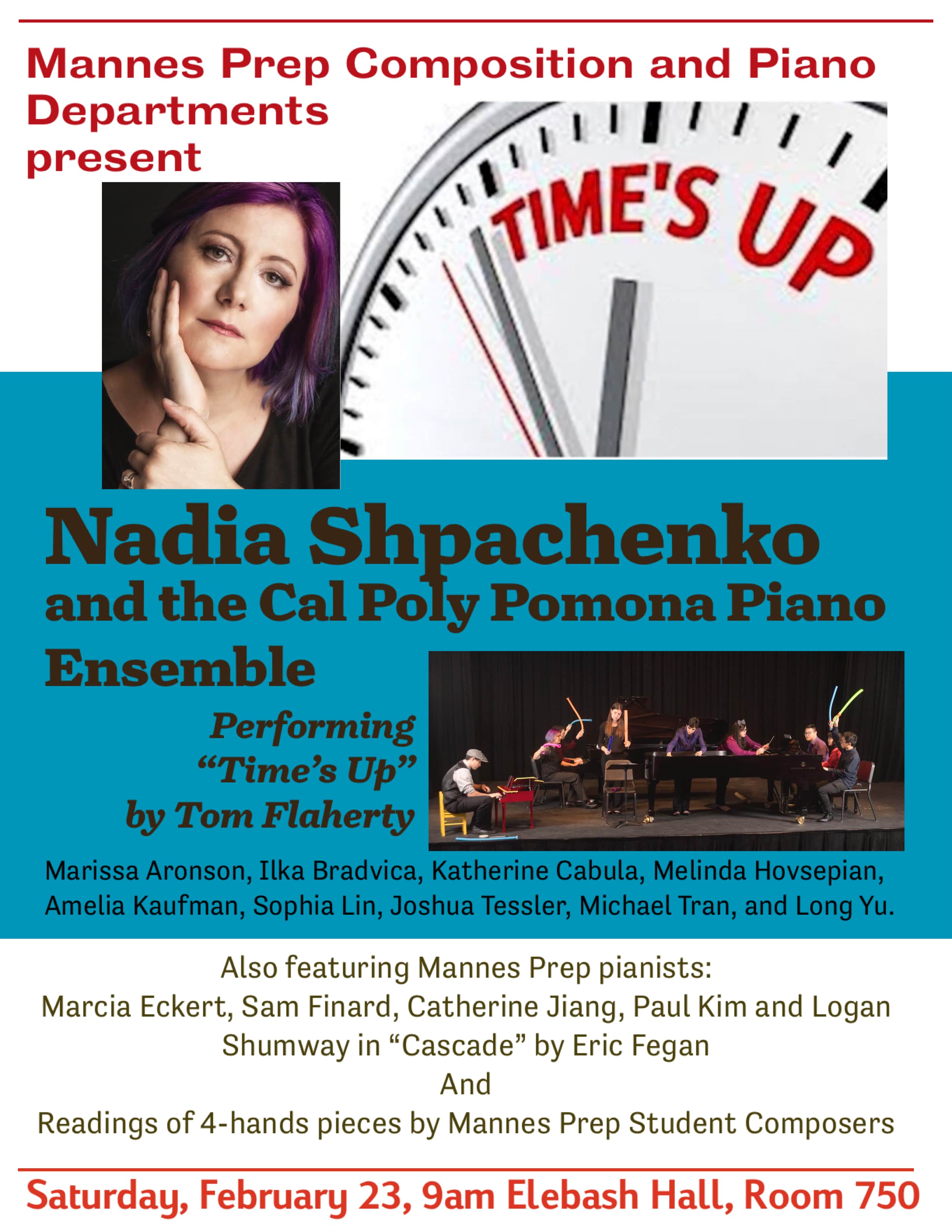 thumb - Guest Performance and Master Class at Mannes School of Music