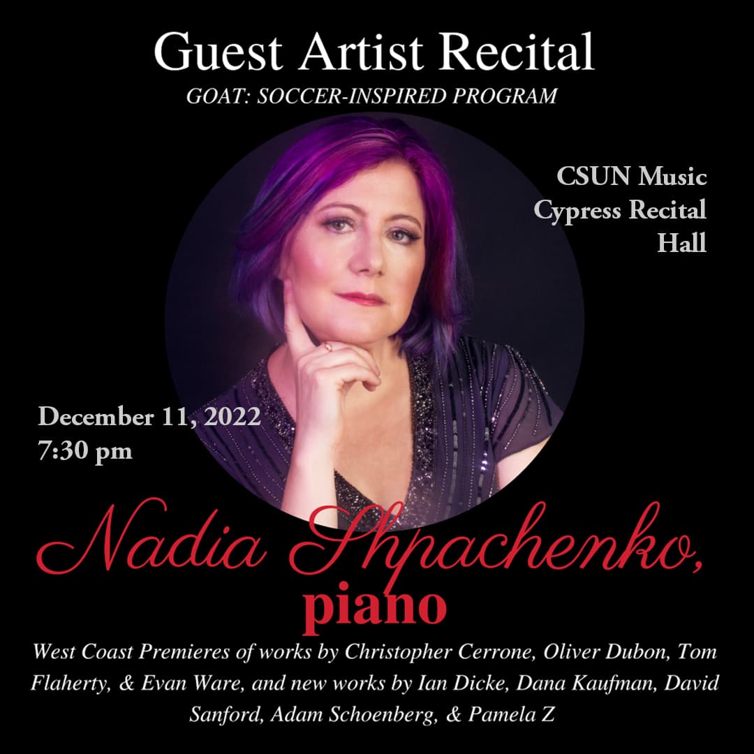 thumb - "GOAT" Soccer-Inspired Solo Concert at CSUN