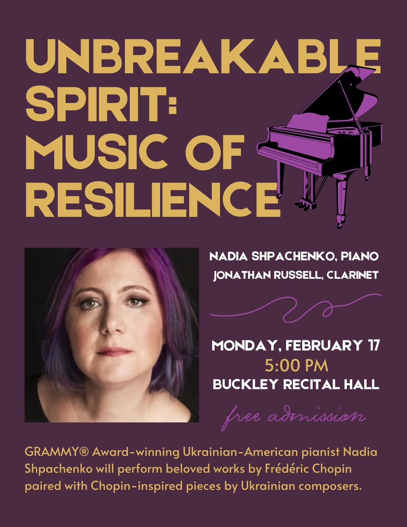 thumb - "Unbreakable Spirit: Music of Resilience" at Amherst College