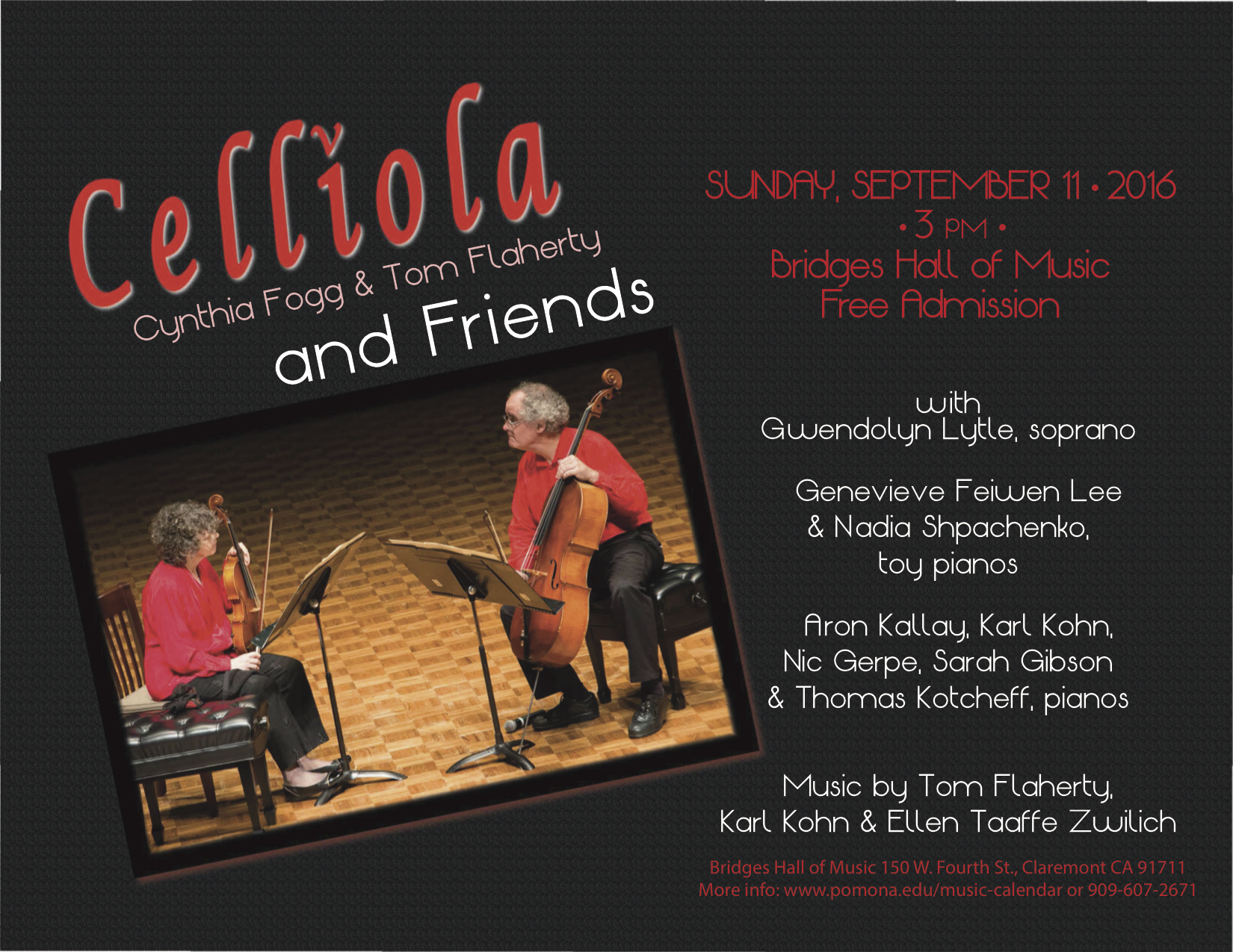 thumb - World Premiere of "Igor to Please" by Tom Flaherty, 6 pianist version