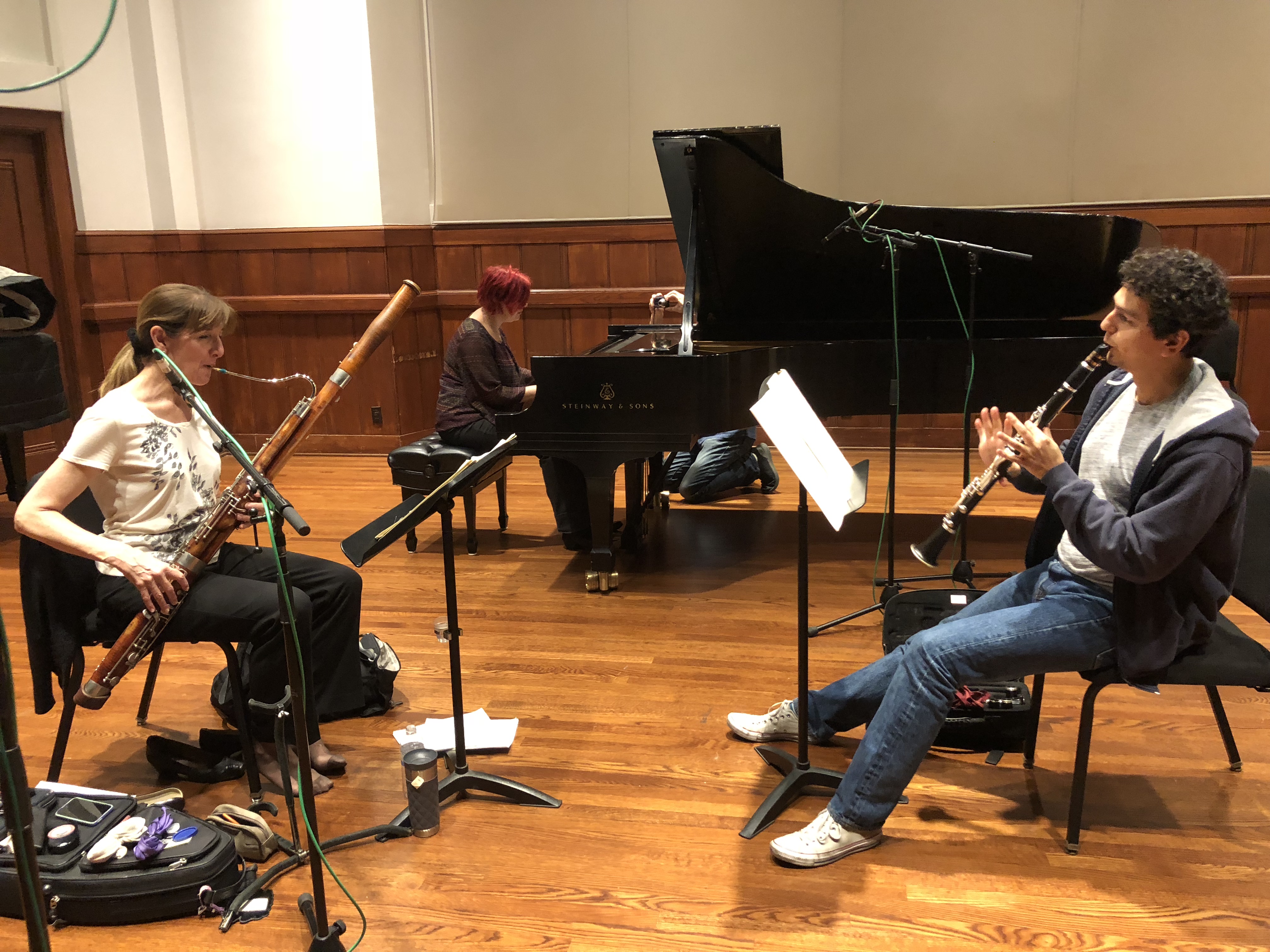 thumb - Recording Gernot Wolfgang's "WINDOWS" for composer's new CD